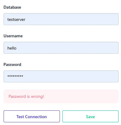 DB Connection Tested 3